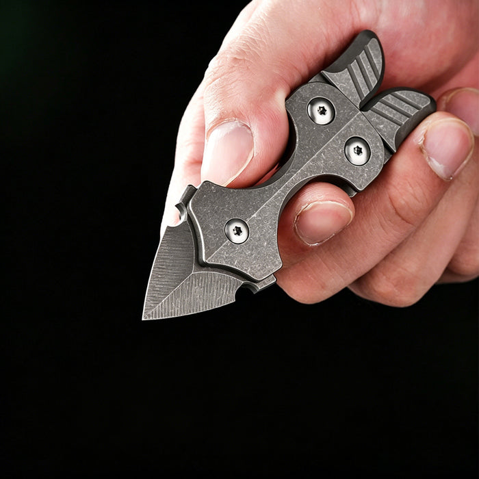 Titanium EDC Multi-Tool | Tea Needle Pry Bar | Outdoor Portable Wear-Resistant Tool