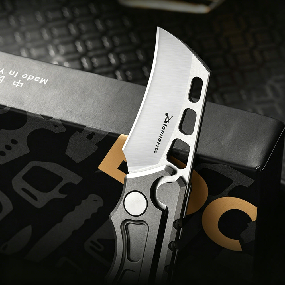 Titanium EDC Folding Knife | Mini Portable Outdoor Camping & Survival Pocket Knife