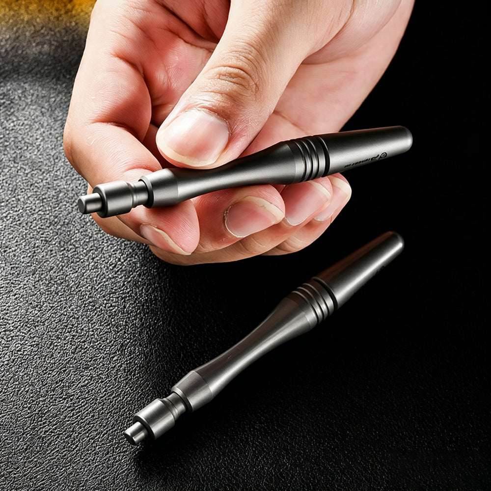 Titanium EDC Pen | Compact Metal Signature Pen | Outdoor Everyday Carry Writing Tool