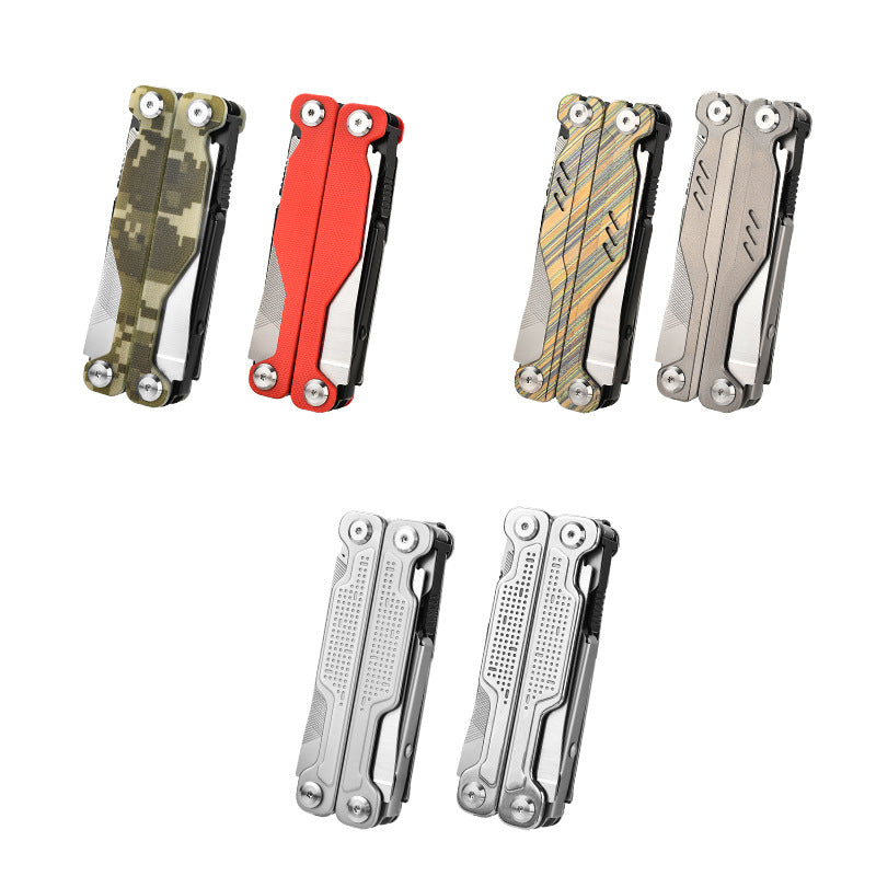 Titanium Multi-Tool Pliers | Outdoor Camping EDC Tool | CNC Precision Machined