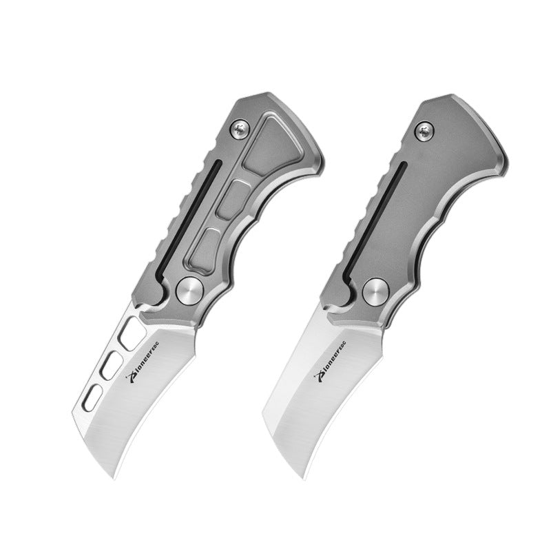 Titanium EDC Folding Knife | Mini Portable Outdoor Camping & Survival Pocket Knife